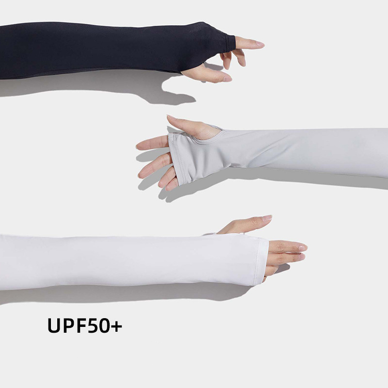 ถุงมือกันแดด ผ้าเรยอน ป้องกันรังสีอัลตราไวโอเลต แฟชั่นฤดูร้อน สําหรับผู้ชาย และผู้หญิง