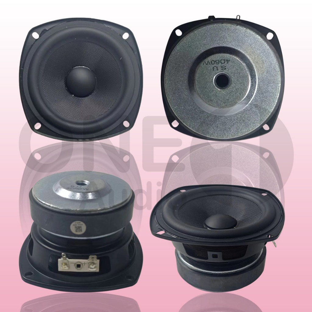 OneAudio ลำโพงฟูลเรนจ์ SU 4 นิ้ว 4Ω 60W กลาง 4 นิ้ว เสียงกลาง4นิ้ว  ดอกกลาง ดอก4นิ้ว กลาง ลำโพง4นิ้วกลาง ดอกออร่า4นิ้ว - รูปที่ 2