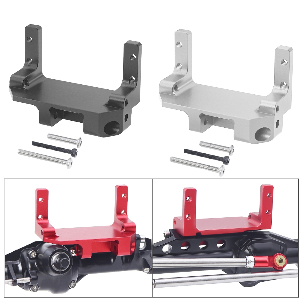 SCX10 III Servo Mount AR45P Portal Axle 4-link Suspension สําหรับ 1/10 RC Crawler AXAIL SCX10III CNC