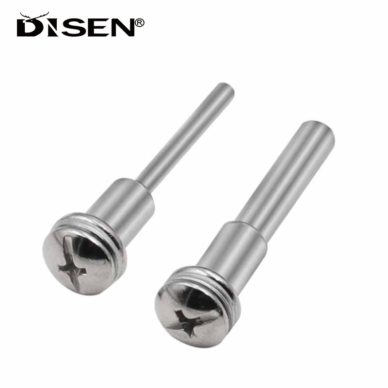 5 ชิ้น 3.17/6 มิลลิเมตรเหล็กคุณภาพสูง Mandrel สกรู Mandrel Shank ตัดล้อ Dremel Mandrel สําหรับ Dremel โรตารี่เครื่องมือ