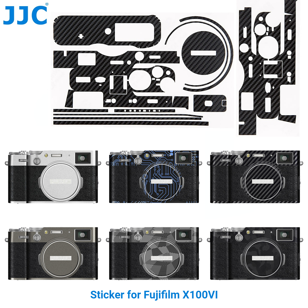 JJC SS-X100VI ฟิล์มสติกเกอร์ ป้องกันรอยขีดข่วน อุปกรณ์เสริม สําหรับกล้อง 3M Fuji Fujifilm X100VI