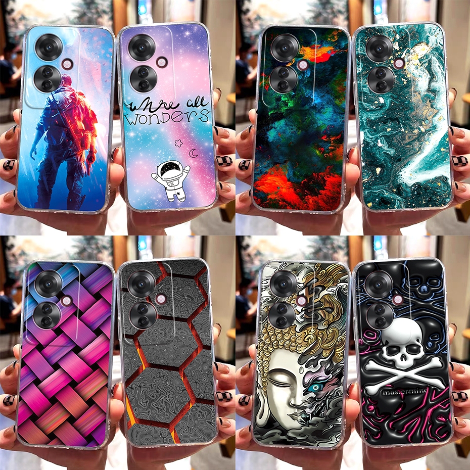 เคสโทรศัพท์มือถือ ซิลิโคนนิ่ม TPU ใส ลายหินอ่อน แฟชั่น สําหรับ Oppo Reno 11F 5G CPH2603 Reno11F Reno11 F
