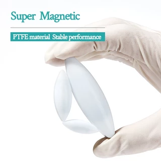 แท่งแม่เหล็กกวนสาร,แท่งแม่เหล็ก,Magnetic bar,Magnetic Stirring Bar เอบีซี ประเภท PTFE กวนทนต่ออุณหภูมิสูงทนต่อกรดและด่างห้องปฏิบัติการแม่เหล็กกวน