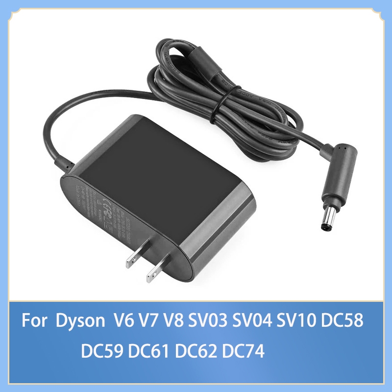 อะแดปเตอร์ชาร์จ 26.1V 780mA อุปกรณ์เสริม สําหรับเครื่องดูดฝุ่น Dyson V6 V7 V8 SV03 SV04 SV10 DC58 DC
