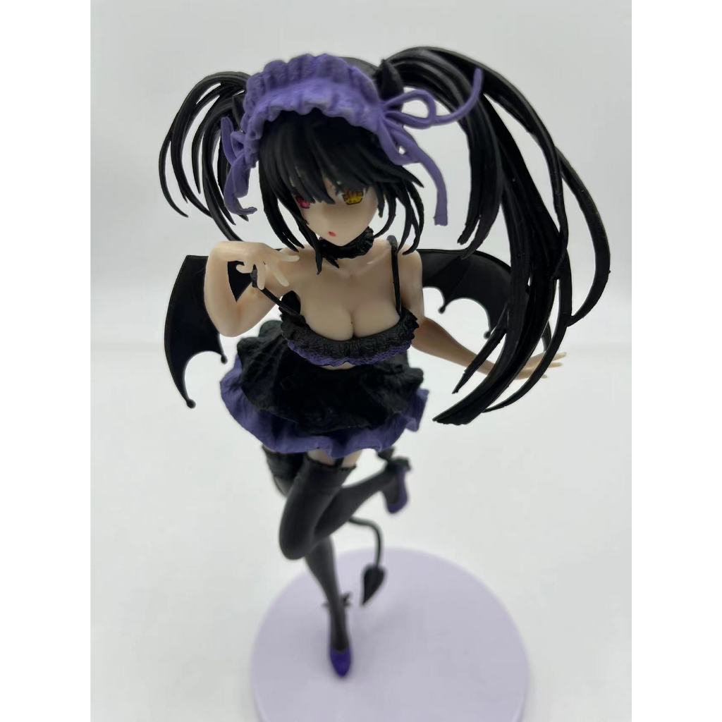Dating Battle Tokisaki Crazy Three Purple Little Devil Elf Scenery Figure