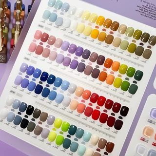 very good 60สี ฟรีชาร์ตสี เบส ท๊อป สีเจล15ml สีเจล ยกเซต เซตสีเจล