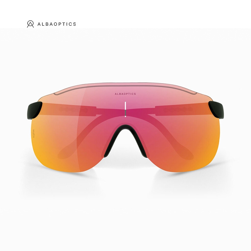 Alba OPTICS STRATOS แว่นตากันแดด UV400 เลนส์โพลาไรซ์ ป้องกันรังสียูวี เหมาะกับการวิ่ง ตกปลา เล่นกีฬา สําหรับผู้ชาย ผู้หญิง