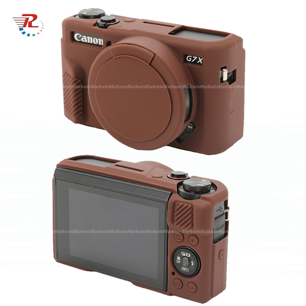 เคสยางซิลิโคนนิ่ม สําหรับกล้อง Canon G7X2 G7X Mark II Canon G7X2 G7X Mark II