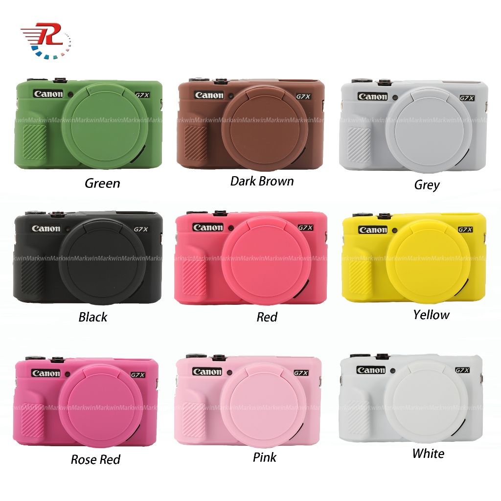 เคสยางซิลิโคนนิ่ม สําหรับกล้อง Canon G7X2 G7X Mark II Canon G7X2 G7X Mark II