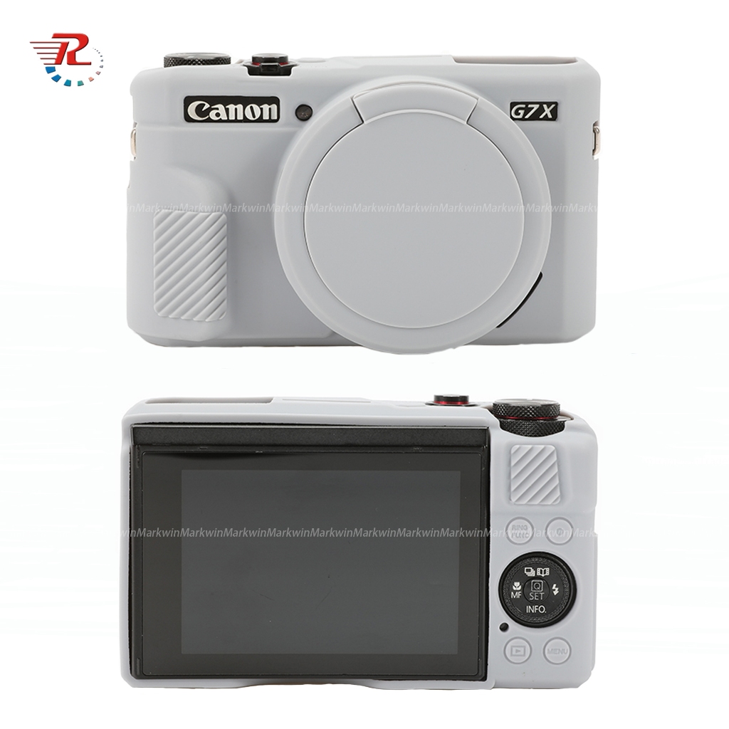 เคสยางซิลิโคนนิ่ม สําหรับกล้อง Canon G7X2 G7X Mark II Canon G7X2 G7X Mark II