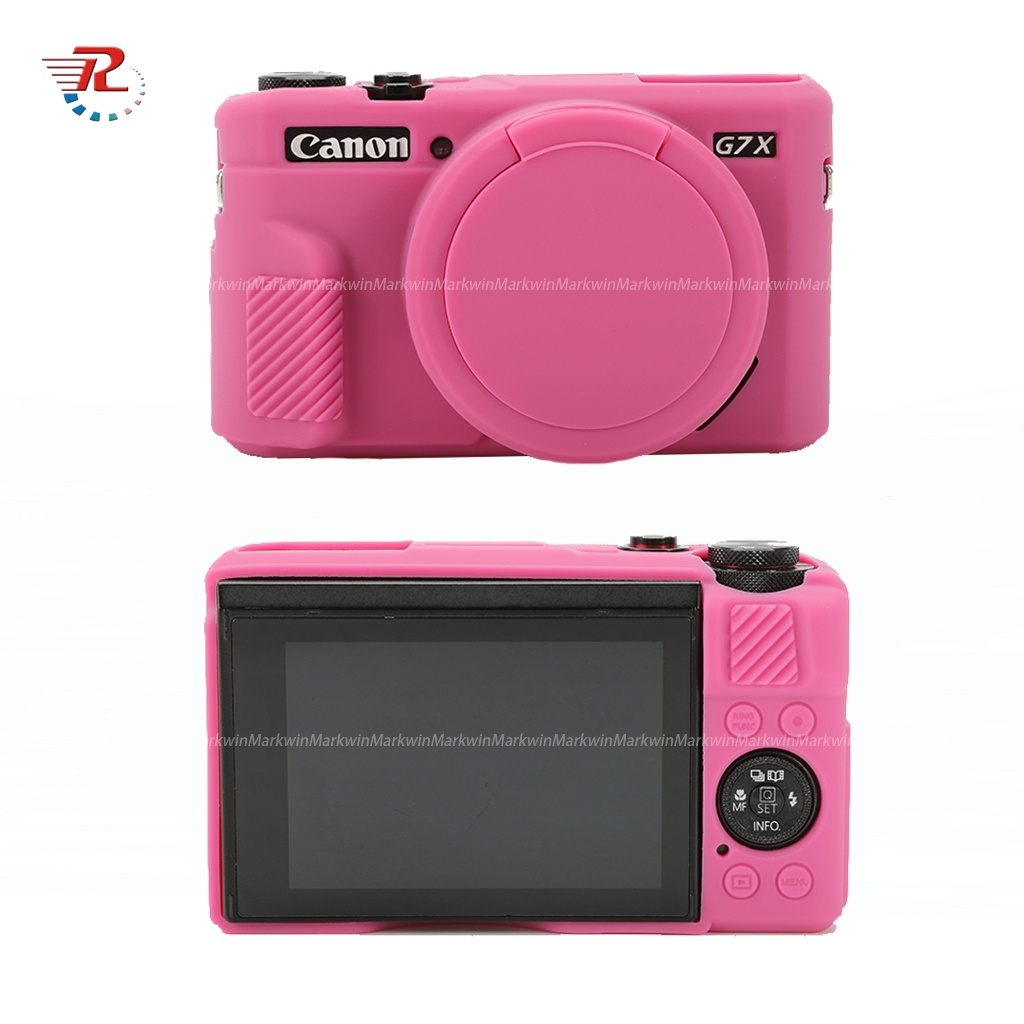 เคสยางซิลิโคนนิ่ม สําหรับกล้อง Canon G7X2 G7X Mark II Canon G7X2 G7X Mark II
