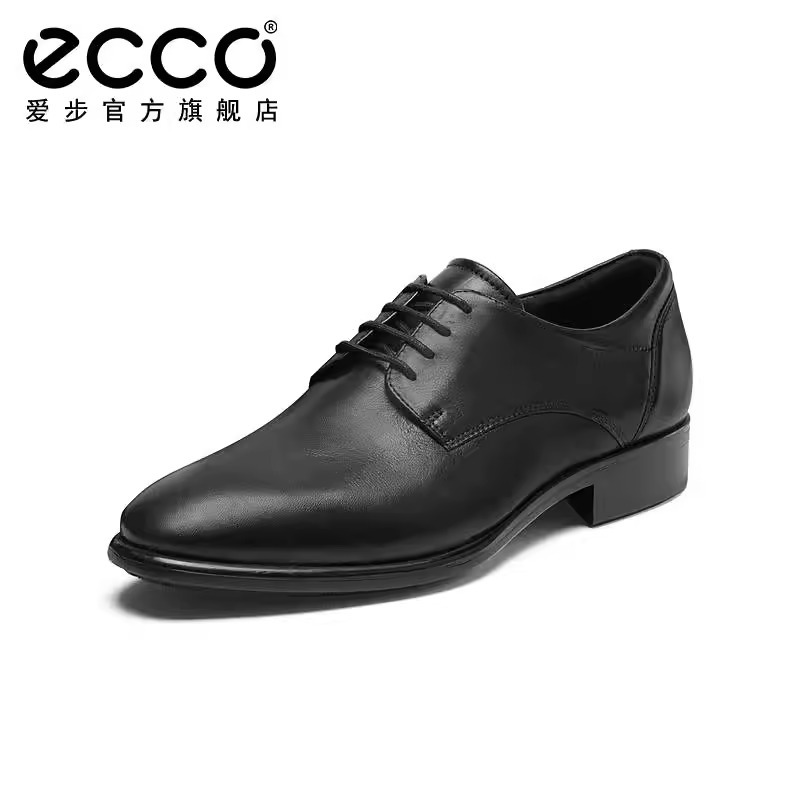 Ecco รองเท้าหนัง รองเท้านักธุรกิจ สไตล์อังกฤษ สําหรับผู้ชาย 512734