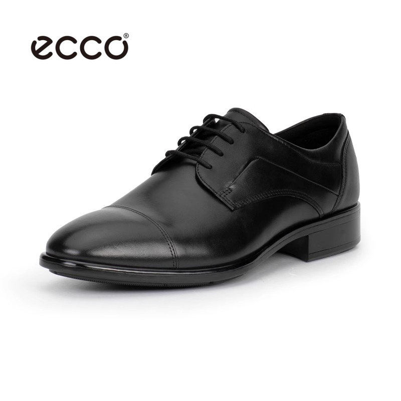 Ecco รองเท้าหนัง ผูกเชือก สไตล์อังกฤษ นักธุรกิจ สําหรับผู้ชาย 512704