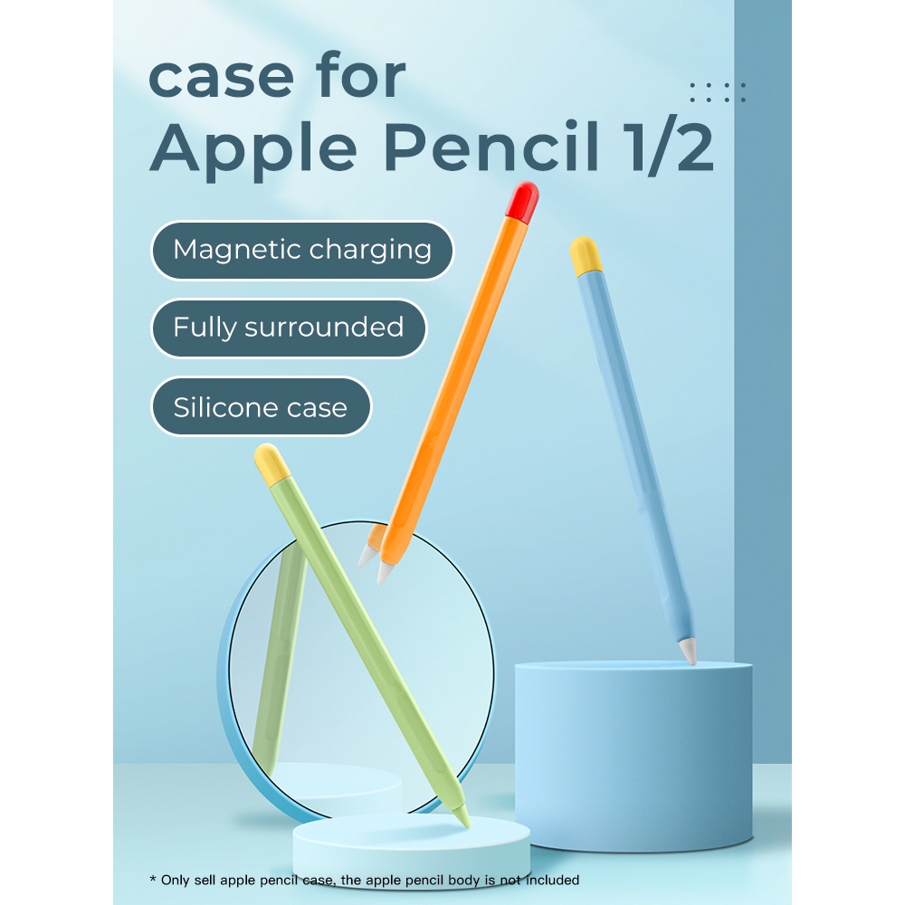 ส่วนลดเปิดใหม่ เข้ากันได้สำหรับ compatible for Apple Pencil 2 1 เคสปากกา Case ปลอกสำหรับ iPad Pencil เคสปากกาไอแพด