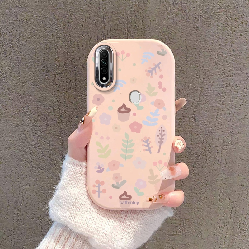 Oppo A31 2020 ใหม่ เคสโทรศัพท์ ซิลิโคน TPU ลายดอกไม้สด เคสนิ่ม แบรนด์ใหม่ ฝาครอบเลนส์ เพื่อป้องกันการตก