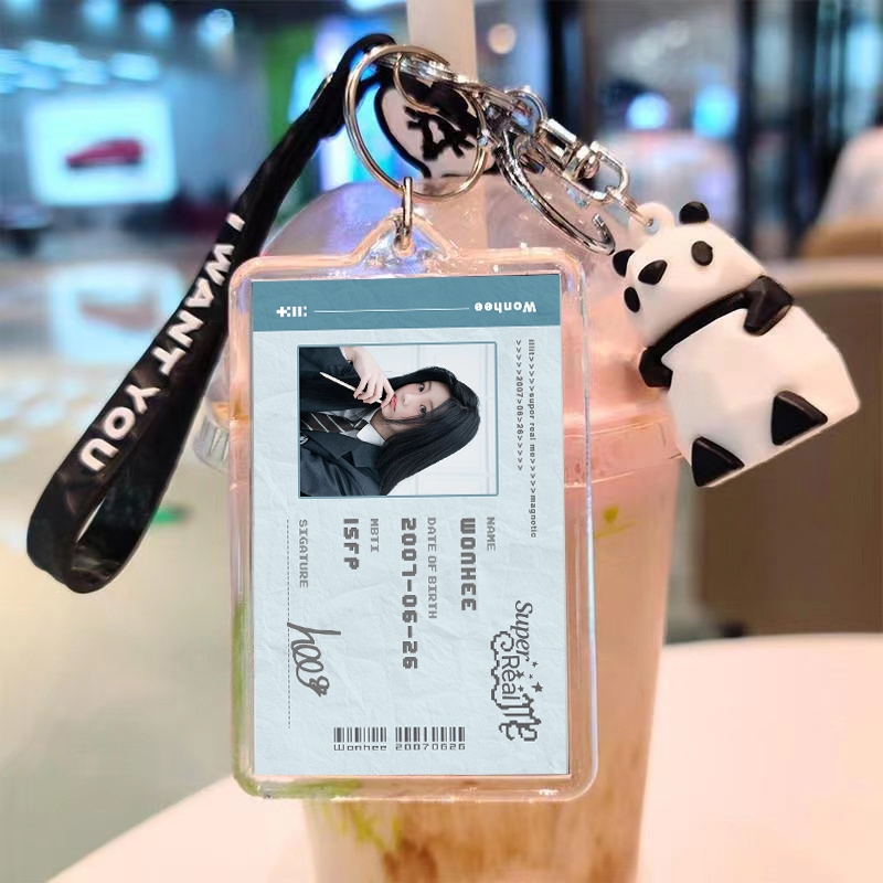 Illit พวงกุญแจอะคริลิค รูป IROHA WONHEE MOKA MINJU YUNAH ของขวัญ สําหรับถ่ายรูป