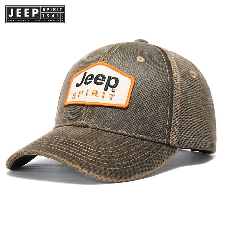 Jeep SPIRIT 1941 ESTD หมวกเบสบอล ผ้าฝ้าย ปรับได้ สําหรับผู้ชาย