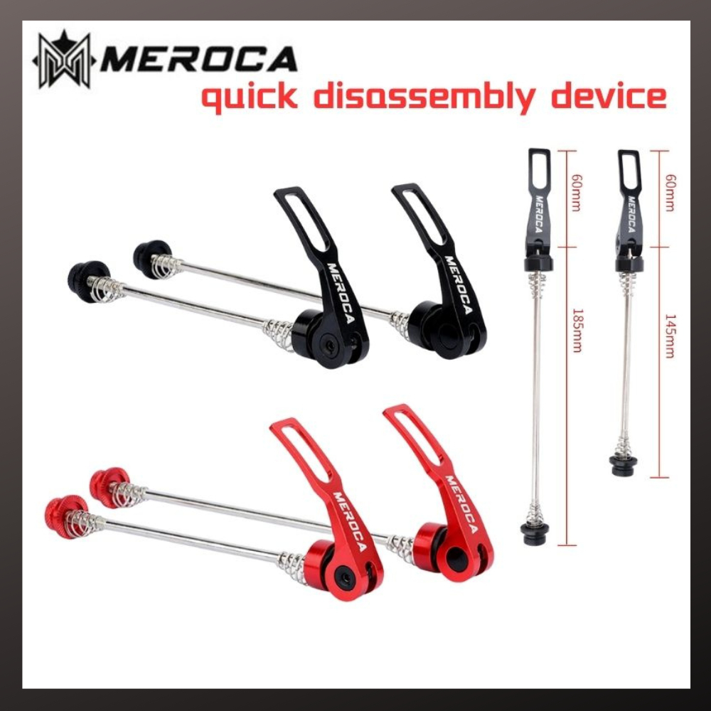 Meroca แกนปลดเร็ว อลูมิเนียม 00 135 มม. แข็งแรงสูง สําหรับจักรยานเสือภูเขา QR