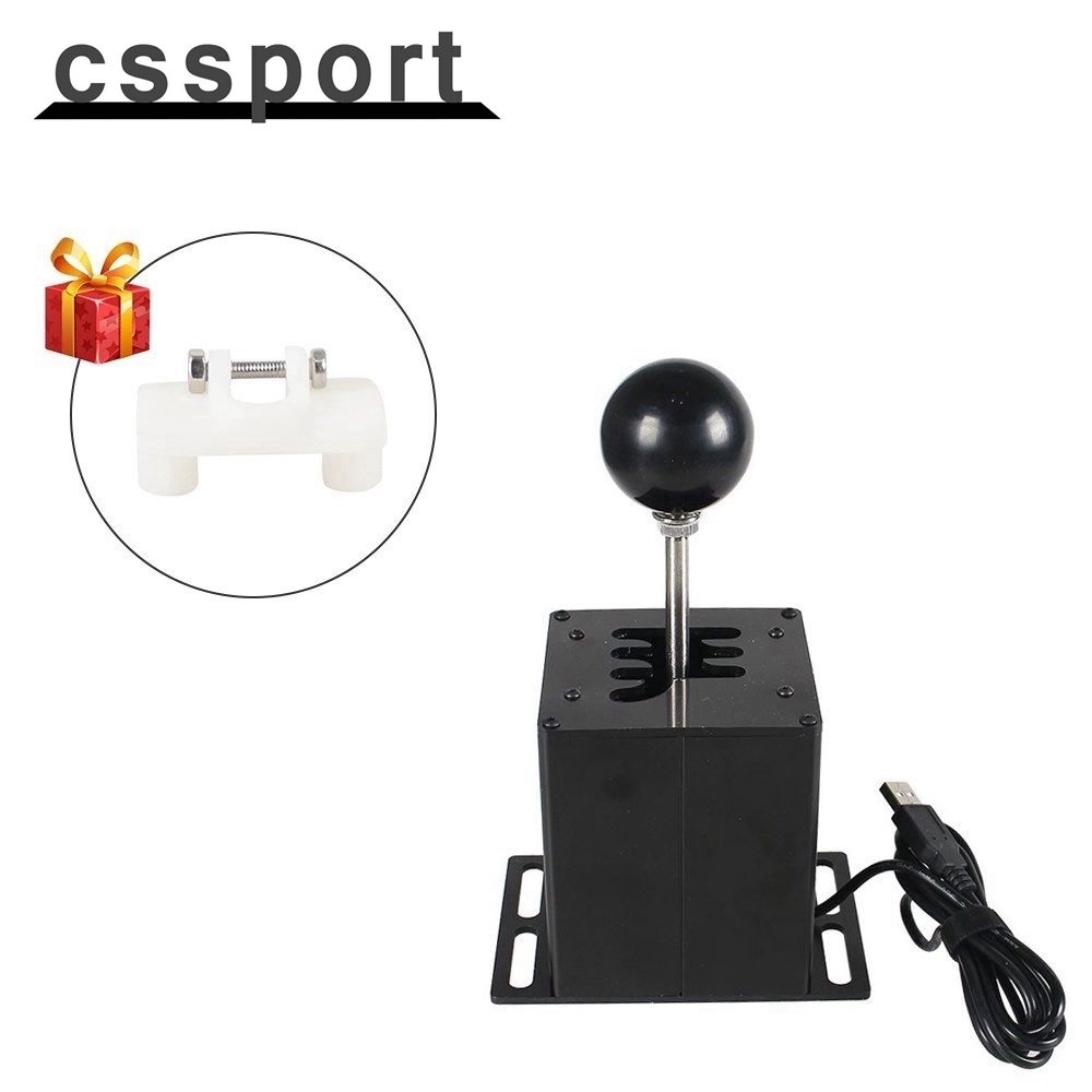 เกียร์เกมแข่งรถ H สําหรับ Logitech G29 G25 G27 G920 Thrustmaster T300RS GT ETS2 Simracing PC USB HB-1014