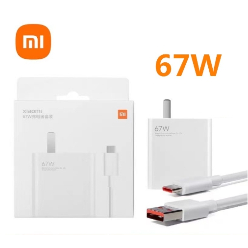 【ของแท้】【จัดส่งทันที】Xiaomi 67w Fast Charger สายชาร์จ ที่ชาร์จ Adapter 6a Type C Cable สำหรับ Xiaomi 14 ultra Xiaomi 11 Super Redmi 11 Pro &amp; Xiaomi 11 Ultra ipad 5 pro