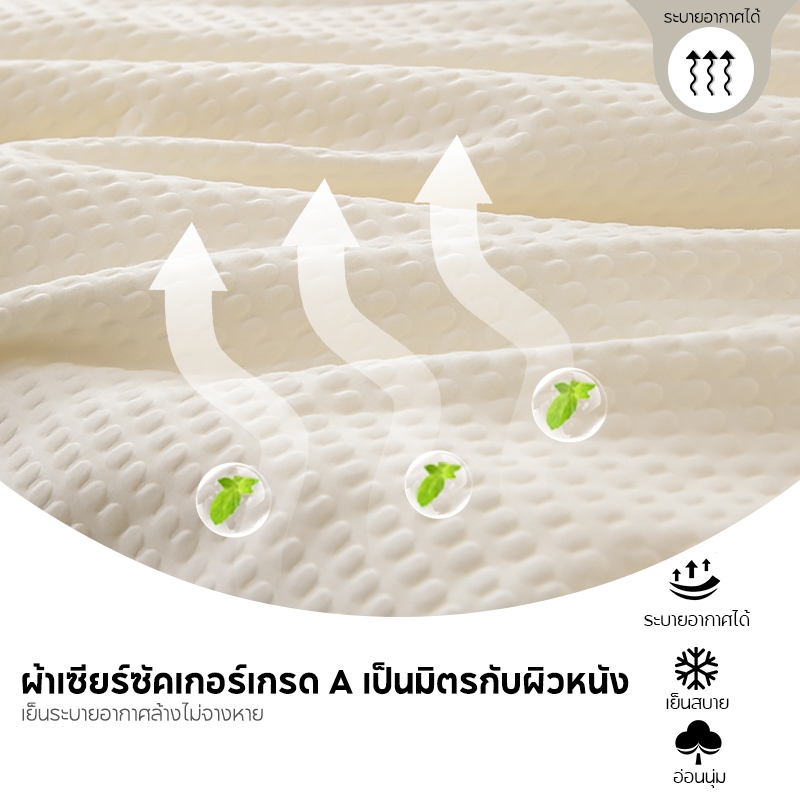 สีทึบผ้าห่มนวมใยถั่วเหลือง ออแกนิค เย็นนุ่มและระบายอากาศ 5 ฟุต/6 ฟุต/6.5 ฟุต ราคา ถูกที่สุด ดีลบีเคเค แกลเลอรีภาพที่ 3