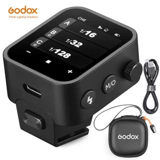 Godox X3 แฟลชทริกเกอร์ไร้สาย 2.4G X3-C X3-N X3-S X3-F X3-O TTL HSS หน้าจอสัมผัส สําหรับ Canon Nikon Sony Fuji Olympus