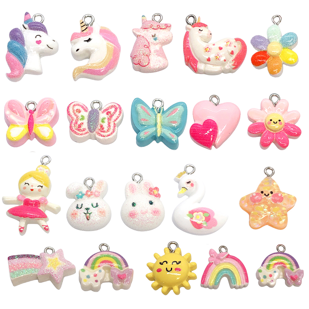 จี้เรซิ่น รูปดาว สีรุ้ง สําหรับทําเครื่องประดับ สร้อยคอ สร้อยข้อมือ DIY จํานวน 4 ชิ้น