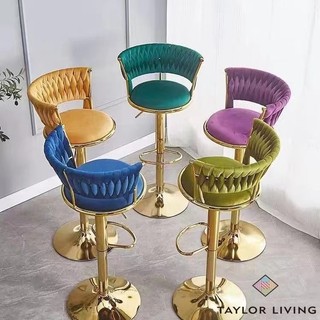 TAYLOR LIVING Bar Chair And high Stool Bar Can Be Lifted And Light And The Back -to -back Net Red High Stool