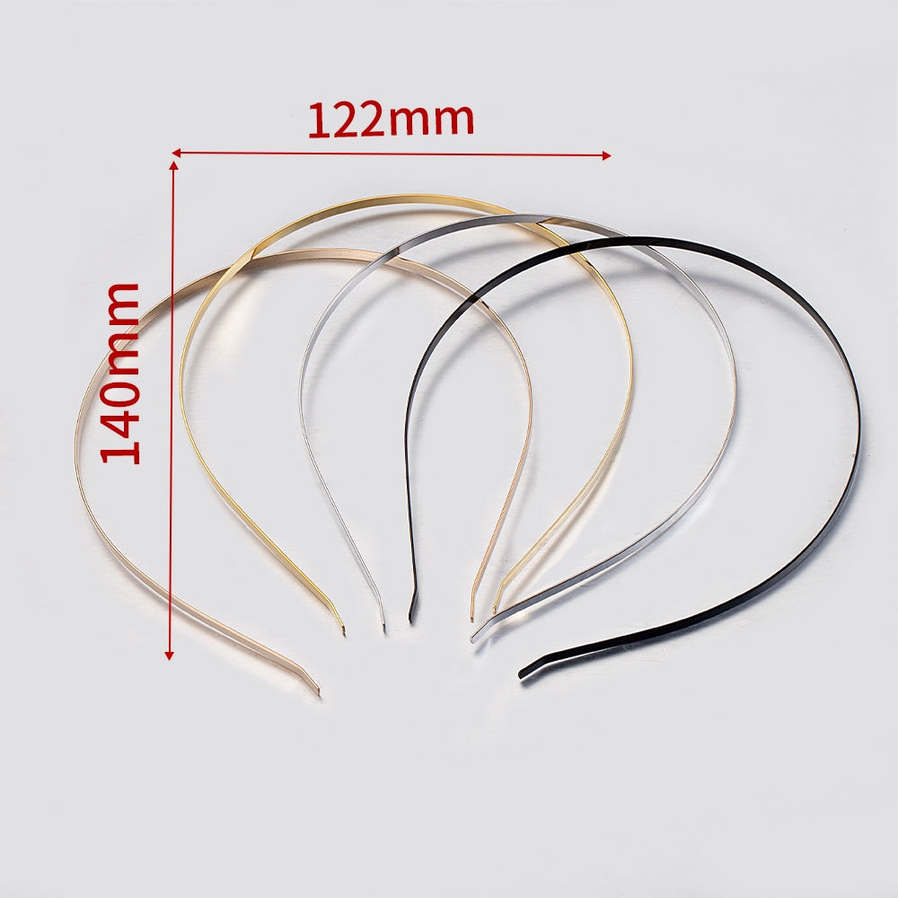 5 ชิ้นหัวโลหะ Hairwear ยางรัดผมฐานเปล่าการตั้งค่าสําหรับผู้หญิงงานแต่งงาน Headwear แถบคาดศีรษะเครื่องประดับทําส่วนประกอบ DIY ราคา ถูกที่สุด ดีลบีเคเค แกลเลอรีภาพที่ 2