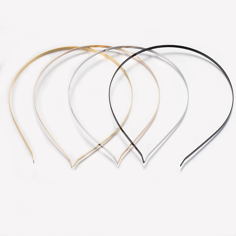 5 ชิ้นหัวโลหะ Hairwear ยางรัดผมฐานเปล่าการตั้งค่าสําหรับผู้หญิงงานแต่งงาน Headwear แถบคาดศีรษะเครื่องประดับทําส่วนประกอบ DIY ราคา ถูกที่สุด ดีลบีเคเค แกลเลอรีภาพที่ 4