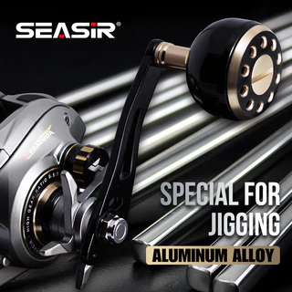 Seasir Megacuda รอกตกปลา กรอบอลูมิเนียม คาร์บอน 15 กก. 9+1BB 6.5:1