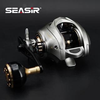 Seasir Megacuda รอกตกปลา กรอบอลูมิเนียม คาร์บอน 15 กก. 9+1BB 6.5:1