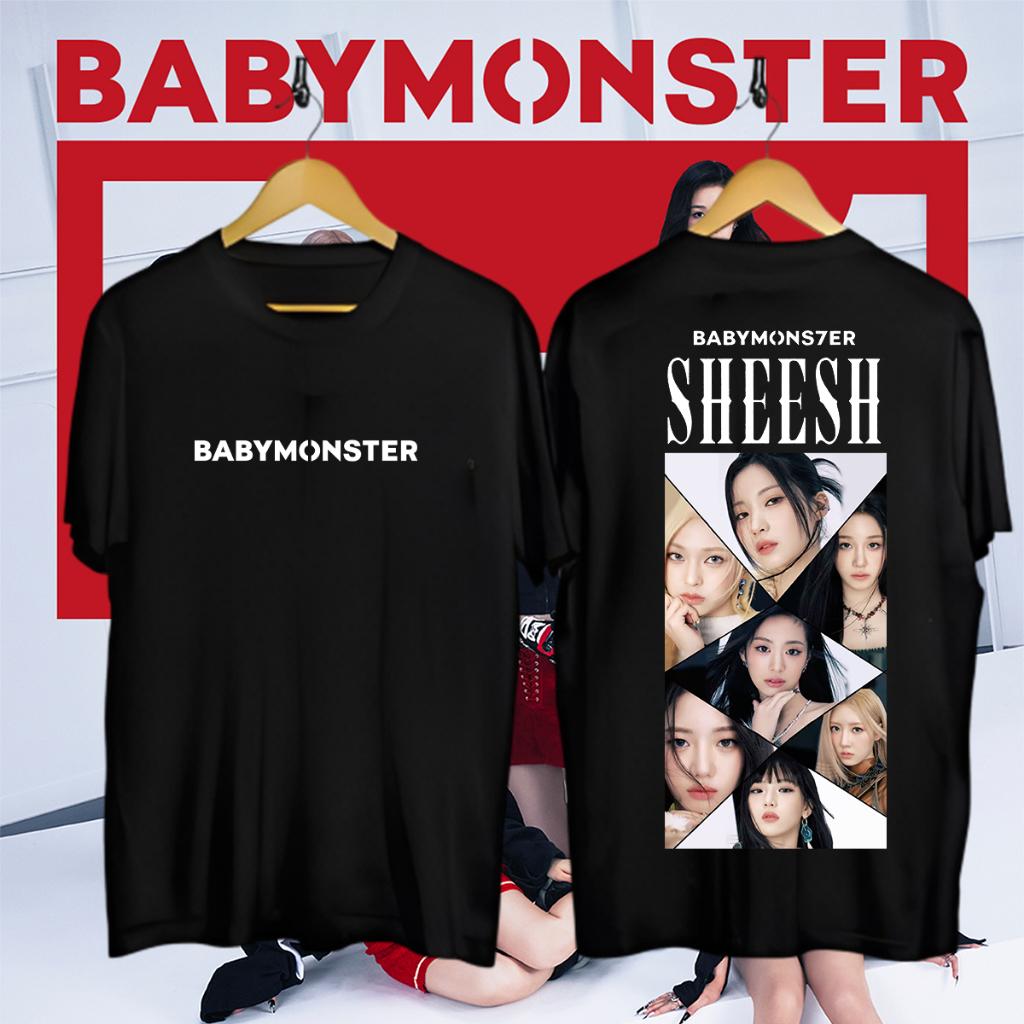 ( เสื้อเฮีย )Babymonsterฝ้าย 100% ใส่ได้ ทั้ง ชาย ใส่สบาย ไม่หด ไม่ย้