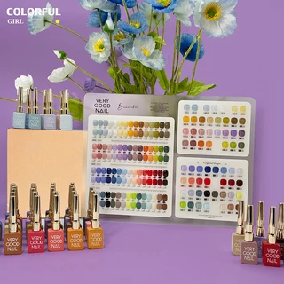 very good 60สี ฟรีชาร์ตสี เบส ท๊อป สีเจล15ml สีเจล ยกเซต เซตสีเจล