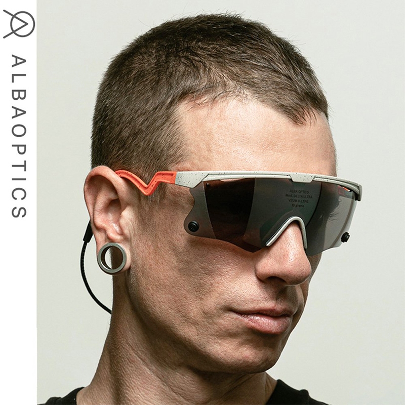 Alba OPTICS DELTA ULTRA ORG แว่นตากันแดด UV400 เลนส์โพลาไรซ์ สําหรับผู้ชาย ผู้หญิง เหมาะกับการวิ่ง ตกปลา
