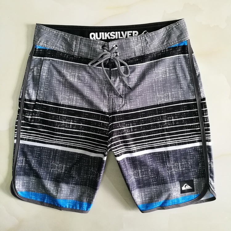 Quiksilver กางเกงขาสั้น 4 ทาง ยืดหยุ่น กันน้ํา แห้งเร็ว เหมาะกับเดินชายหาด เล่นเซิร์ฟบอร์ด ฟิตเนส ยิม เล่นเซิร์ฟ สําหรับผู้ชาย