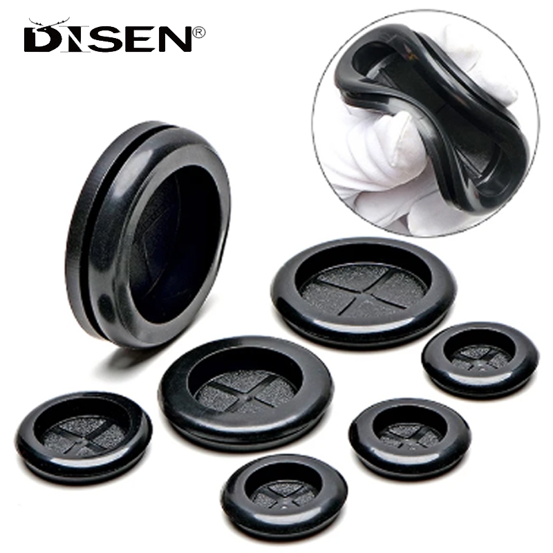 ร่องยาง Grommet 16-60 มม.Blanking Hole สายไฟปะเก็นซีลยาง Assortment ชุดสําหรับป้องกันสายไฟฮาร์ดแวร์เครื่องมือ – โปรปัง