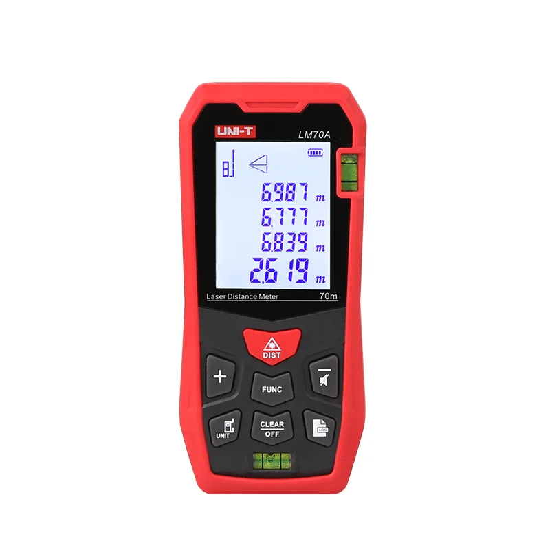 Uni-t เครื่องวัดระยะทางเลเซอร์ดิจิทัล LM50A LM70A