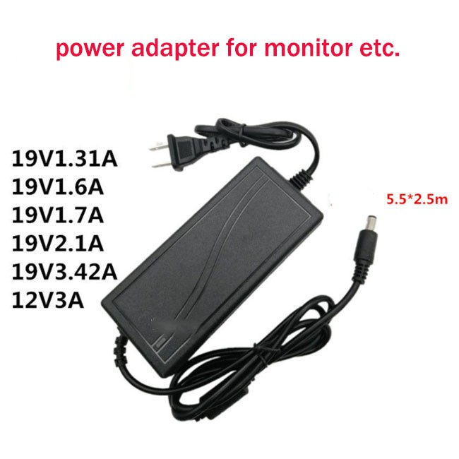 อะแดปเตอร์สายเคเบิ้ล 19V AOC i2080sw LCD 19v1.3a 1.84a 2.1a