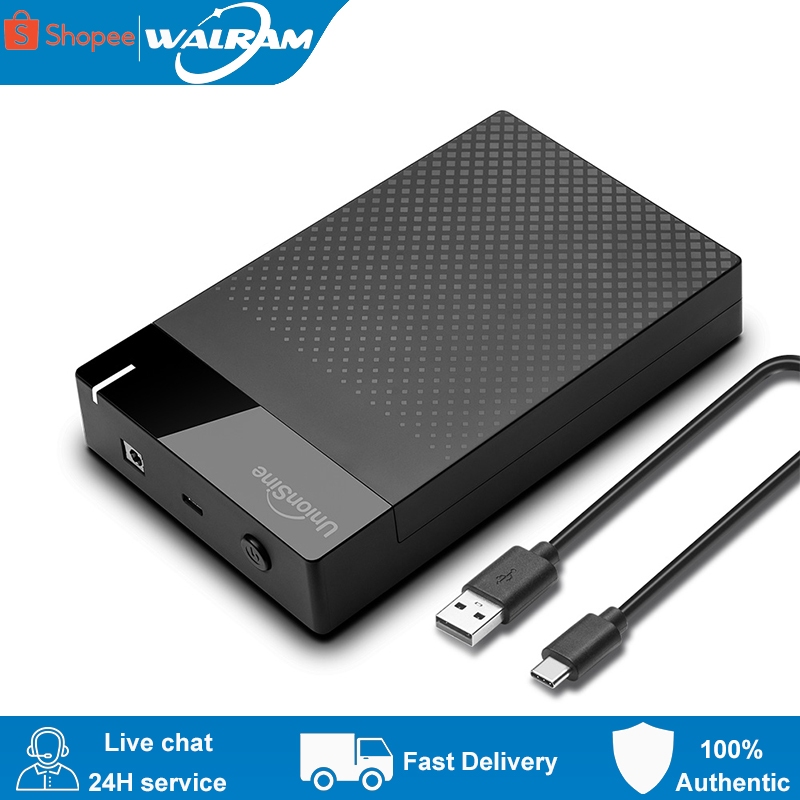 เคสกล่อง HDD ภายนอก SATA 3.0 เป็น USB 3.0 5 Gbps 2.5 3.5 นิ้ว