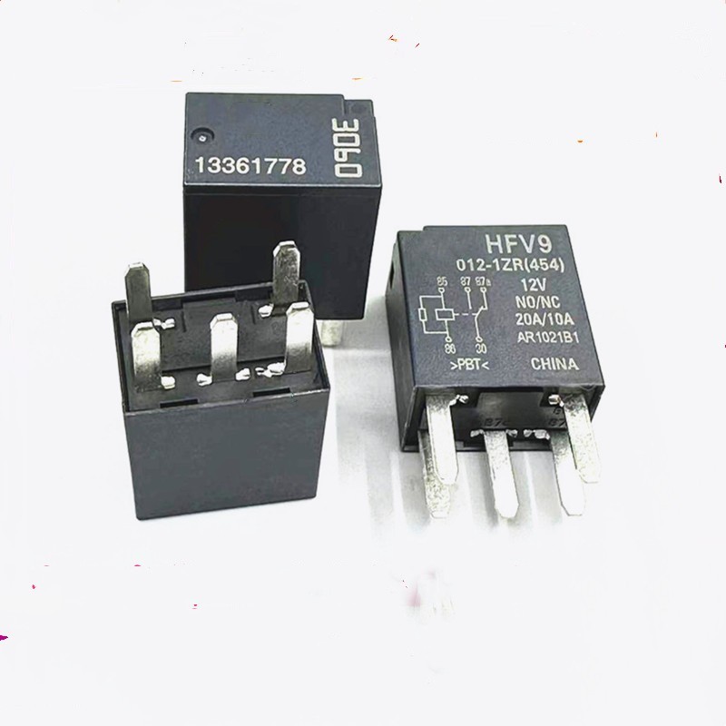 รีเลย์รถยนต์ 13361778 HFV9 012-1ZR 5 Pin 12V รีเลย์รถยนต์