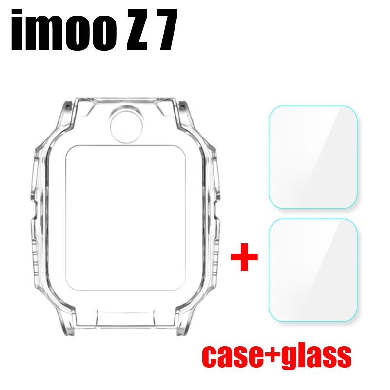 สําหรับ imoo Watch Z7 เคส + ฟิล์มกระจกกันรอยหน้าจอ ฟิล์มกันชน