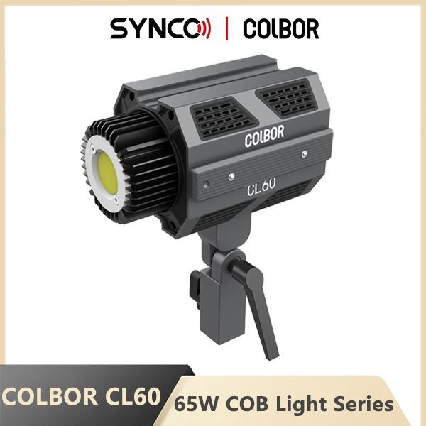 Synco COLBOR CL60 75W COB สําหรับสตูดิโอถ่ายภาพ โคมไฟ สําหรับถ่ายภาพ วิดีโอ
