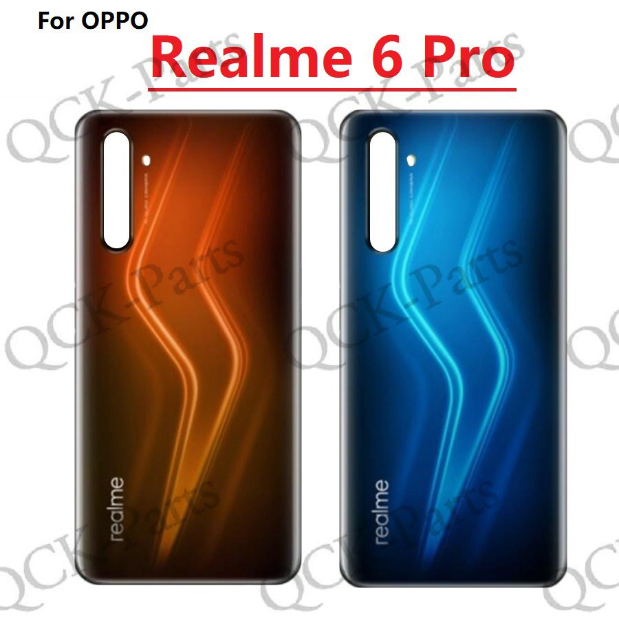 เคสแบตเตอรี่ด้านหลัง 6.6 นิ้ว สําหรับ OPPO Realme 6 Pro Realme 6 Pro