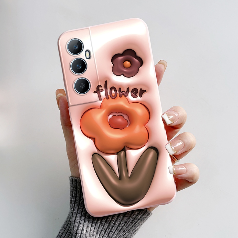 เคสโทรศัพท์มือถือ ซิลิโคนนุ่ม TPU ลายกระต่ายแพนด้าน่ารัก สําหรับ Realme C65 RealmeC65 C 65 4G 2024 RMX3910 - รูปที่ 2