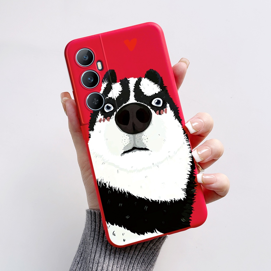 เคสโทรศัพท์มือถือ ซิลิโคนนุ่ม TPU ลายกระต่ายแพนด้าน่ารัก สําหรับ Realme C65 RealmeC65 C 65 4G 2024 RMX3910 - รูปที่ 4
