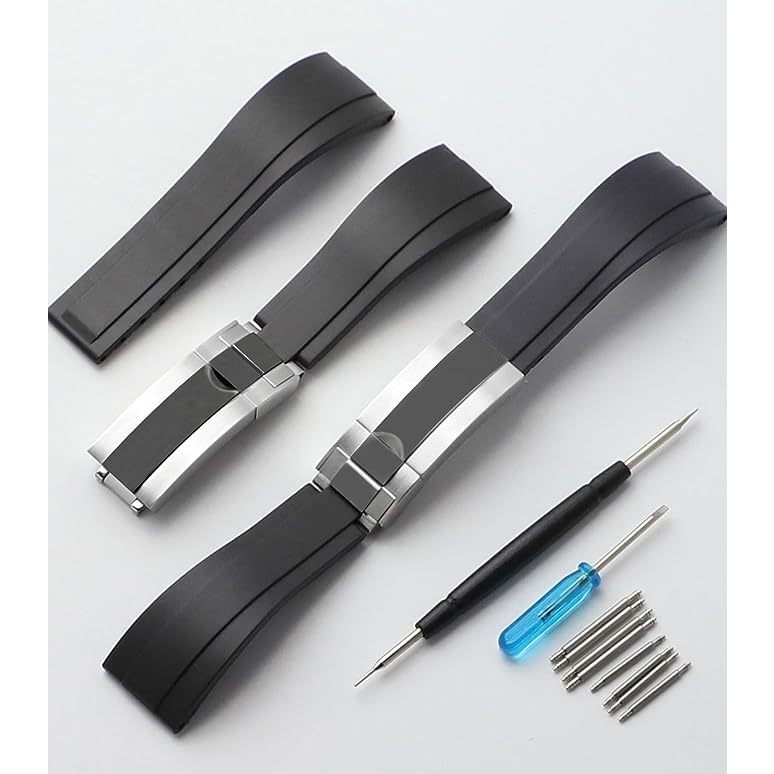 สายนาฬิกาข้อมือยาง 20 มม. 21 มม. 22 มม. แบบเปลี่ยน สําหรับ Seiko Citizen Orient Watch Band for Tudor