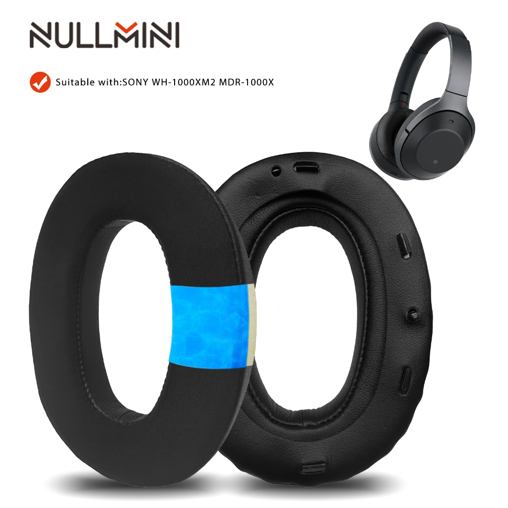 Nullmini แผ่นเจลครอบหูฟัง แบบเปลี่ยน สําหรับ Sony Mdr-1000x WH-1000XM2