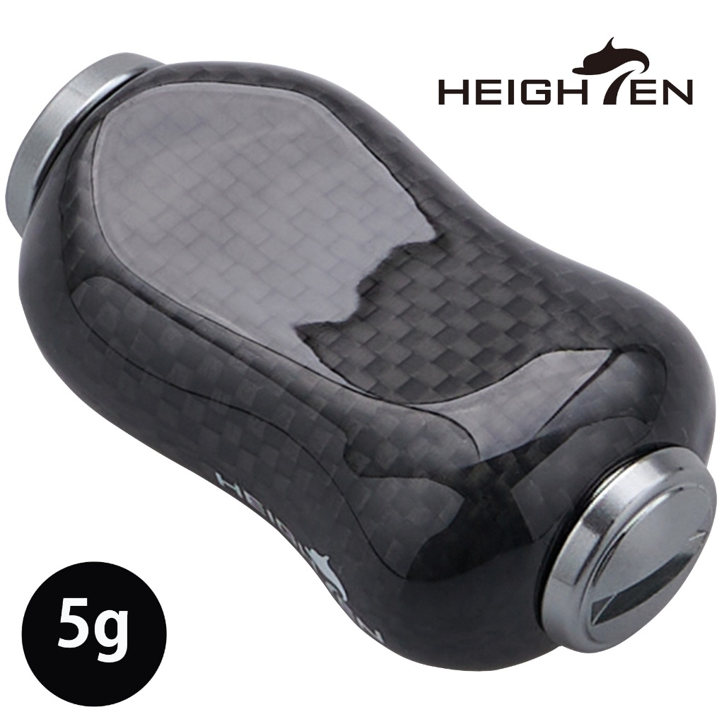 Heighten ลูกบิดคาร์บอน น้ําหนักเบา 21 มม. สําหรับ Ajing Egging Shimano Stradic Vanquish Daiwa Certate