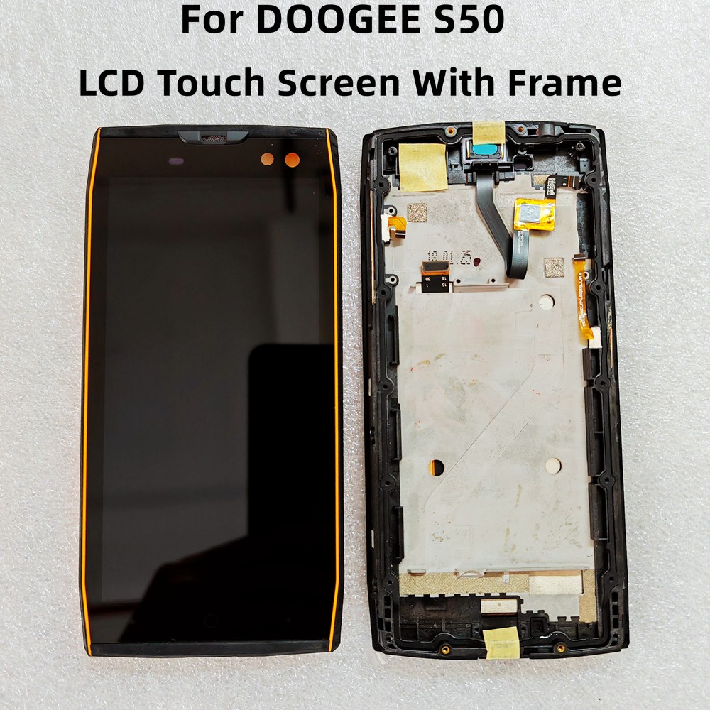 โมดูลหน้าจอสัมผัส LCD 5.7 นิ้ว แบบเปลี่ยน สําหรับ DOOGEE S50 DOOGEE S50